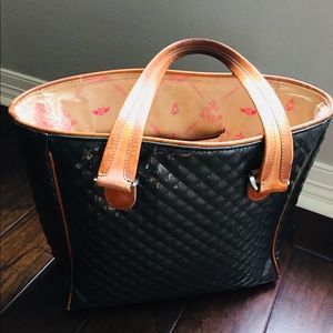 Consuela Smokey quilted tote bag